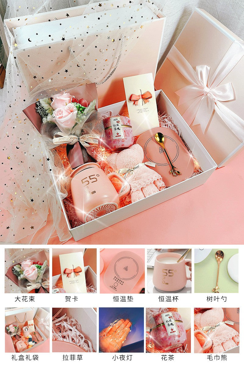 National Day teacher girls birthday gifts practical to send girlfriends girlfriend girlfriend gifts high-end marriage graduation